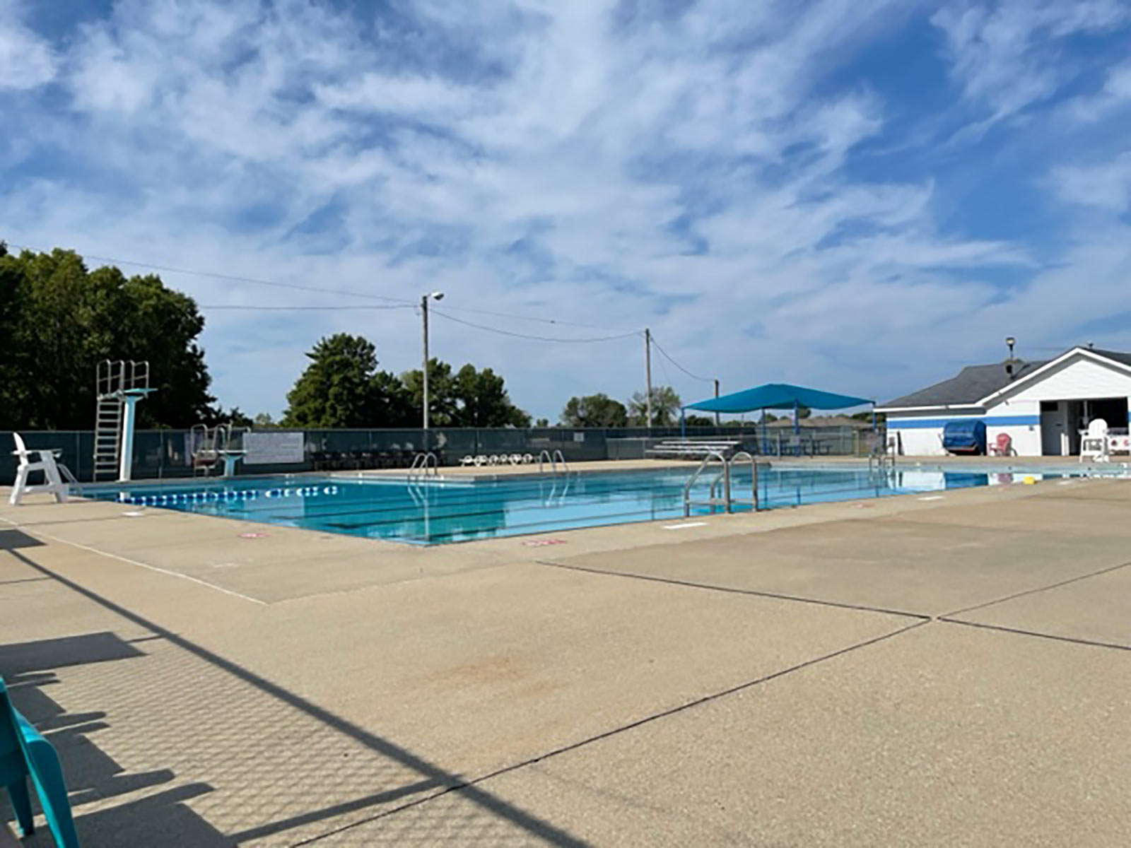 view one of Memorial Pool