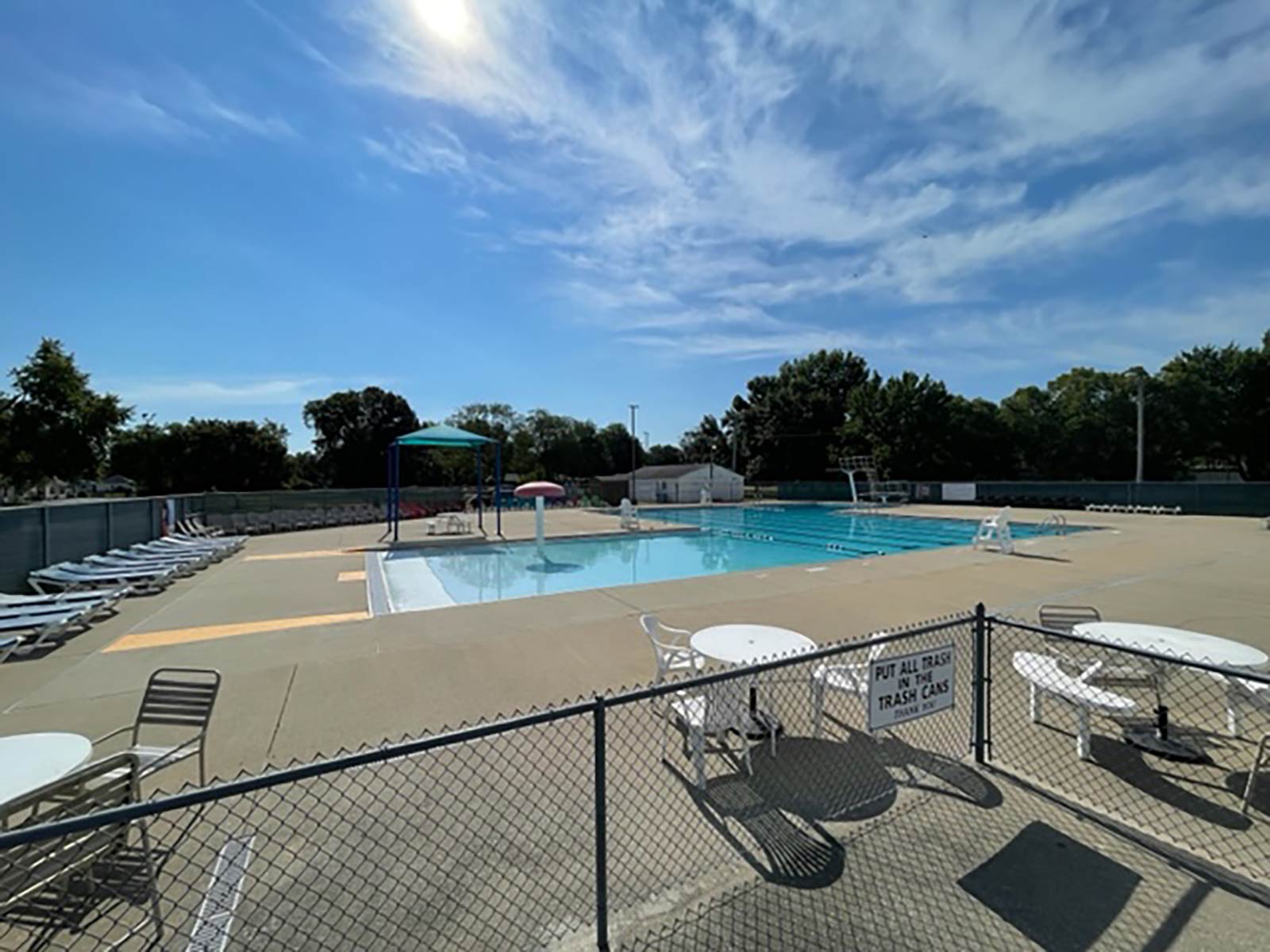 view four of Memorial Pool