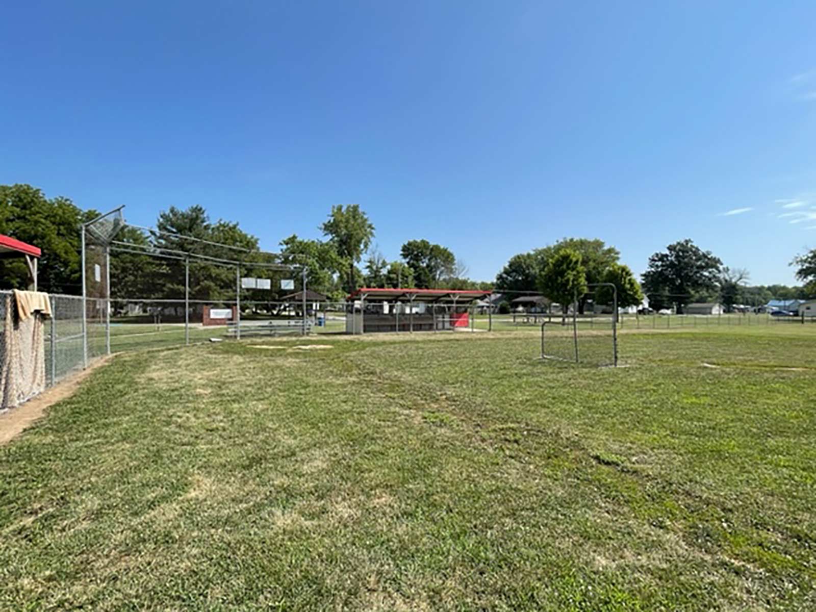 ball field at Plummer Park